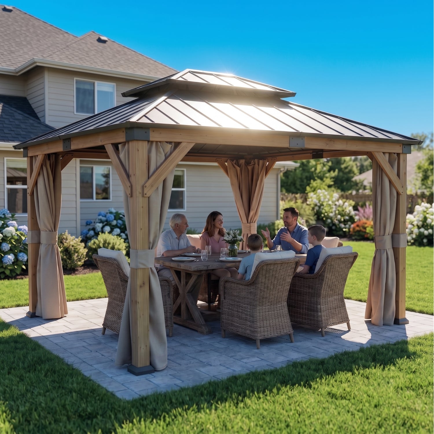 Cedar wood Gazebo